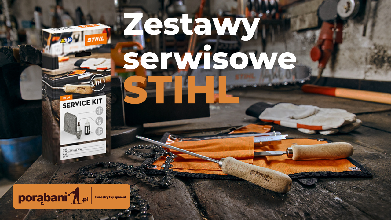 Zestawy serwisowe STIHL – prosty sposób na dłuższą żywotność Twoich urządzeń
