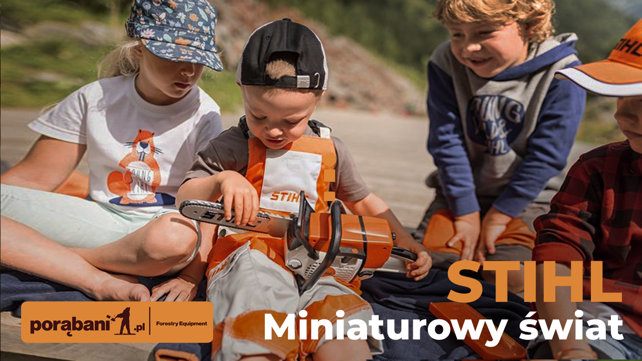 Miniaturowy świat STIHL – jak zabawki odwzorowują prawdziwe narzędzia?