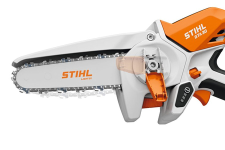 STIHL GTA 30, Pilarka akumulatorowa + 2x akumulator + ładowarka