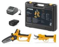 Akumulatorowy zestaw piła + sekator Stiga SP 100e